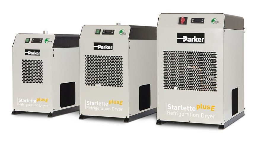 Innovation et respect de l'environnement : Parker présente une nouvelle gamme de sécheurs frigorifiques à faible PRG pour l'élimination efficace de la vapeur d'eau de l'air comprimé